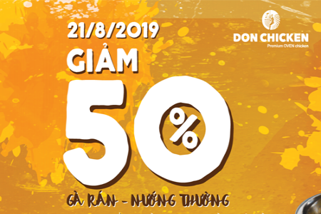 ĂN GÀ THƯỜNG, GIẢM SƯƠNG SƯƠNG (DUY NHẤT 21/8/2019)