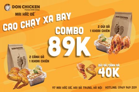 COMBO “CAO CHẠY XA BAY” 89K CỰC HOT (DUY NHẤT CS MAI HẮC ĐẾ)